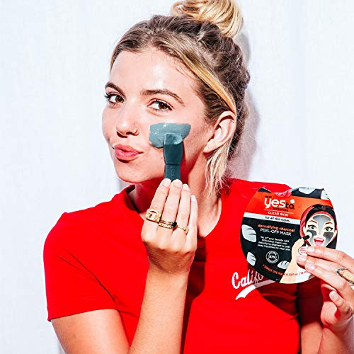 Yes To Variety Peel-Off Masks, Detoxifying Charcoal To Clear Skin, Calming Cucumbers For Sensitive Skin, Brightening Grapefruit To Brighten (3 Pack) - Thumbnail 2