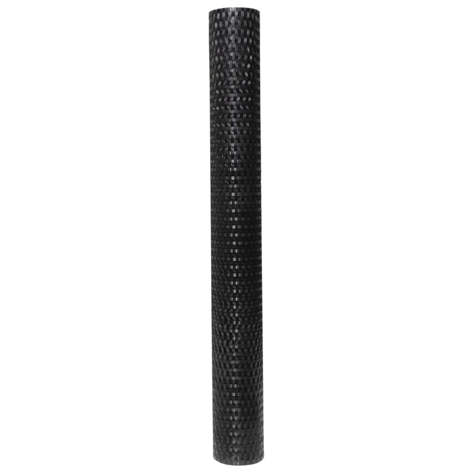 Homgoday Balkon Parawan Czarny 300 x 100 cm Polyrattan, Odkryty Parawan Balkon Ogród, Ogród Na Zewnątrz Parawan Ogród, Przegroda Ogród Zewnętrzny, Separe Przegroda Zewnętrzna