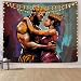 SARA NELL Tapestry African American Lovers Couple Oil Painting Tapestries Wall Art Hippie Bedroom Living Room Dorm Wall Hanging Throw Bedspread 50"×60" (50"×60", African King and Queen)