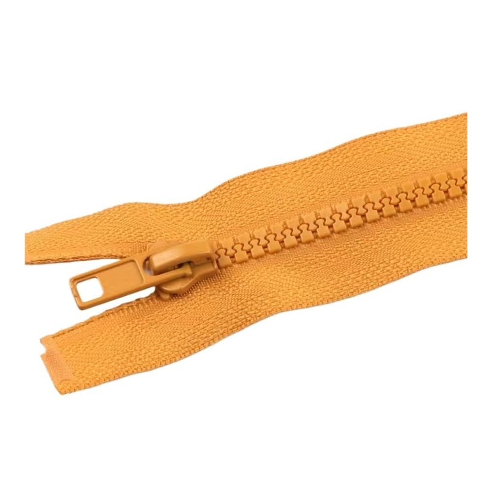Resin Open-End Auto Lock Zipper Replacement for Sewing(Camel,80CM-5#)