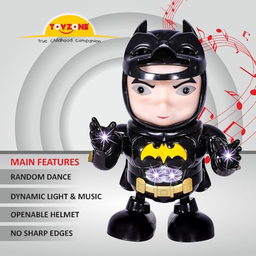 Image of Toyzone Dance Hero-22046 | Electronic Toy | Dancing Hero | Musical Toys | Music with Dance Movement | Battery Operated Toy | Light & Music | Age 12+ Months