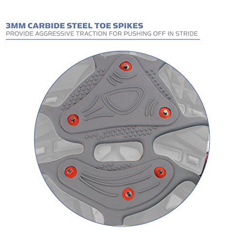 Yaktrax Run Traction Cleats For Running On Snow And Ice (1 Pair), Large #TOP4