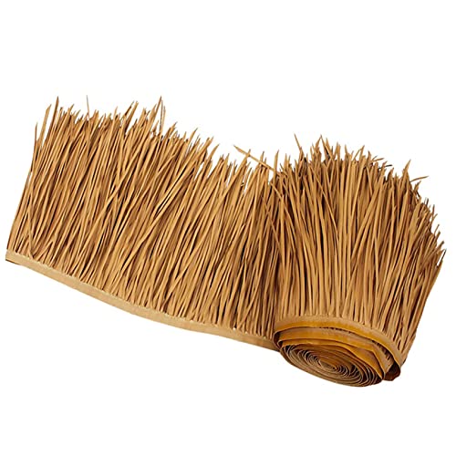 Rollos de césped artificial para cabañas Tiki, palapas, persianas de pato, paneles de paja de estilo mexicano para jardín, patio, paraguas, valla, decoración de fiestas