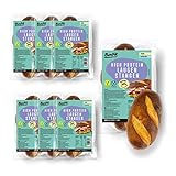 BenFit High Protein Laugenstangen - 8 Packungen je 2 x 70 g - glutenfrei, eiweißreich & vegan