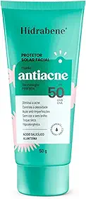 Hidrabene Protetor Solar Antiacne FPS 50 50g