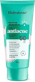 Hidrabene Protetor Solar Antiacne FPS 50 50g