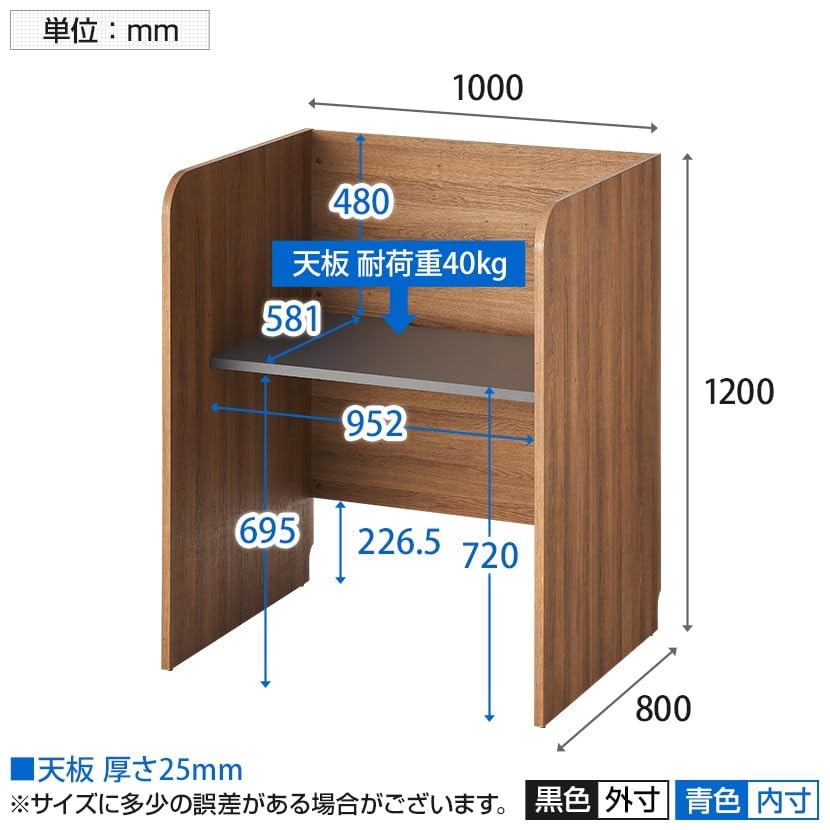 Amazon | オフィスコム 法人様向け パネルデスク KA・KO・I 個別ブース 