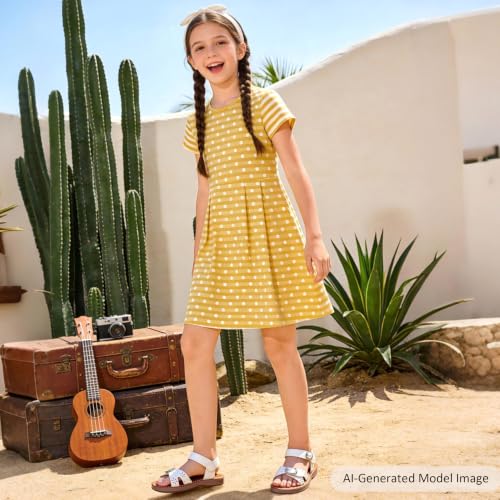 Image of Felix & Flora Toddler Girl Sandals - Flower Girl Dress Shoes Open Toe Little Kid Flats