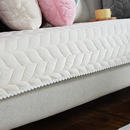1pc Sofa Slipcover Corner 3/2/1/4 Seater Sofa Cover L Shape Couch Cover Velvet Thick Sofa Protector Anti-slip Reversible Quilted Corner Slipcovers Washable for Sectional Couch ( Color : #2 , Size : 11