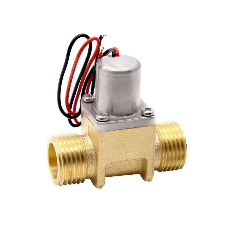 Électrovanne en laiton 1/2 CC 4.5V | Vanne d'arrosage durable - 2