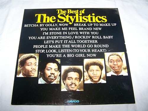 Stylistics The Best Of The Stylistics LP Avco 9109003 EX/EX 1970s