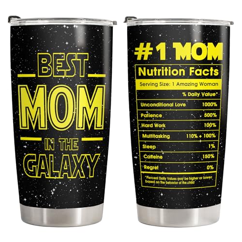 34HD Best Mom In The Galaxy Tumbler with Lid