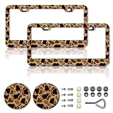 Duck Vintage camo License Plate Frames，camo Car Accessories for Women and Men...