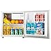 Mini Frigorífico Con Congelador, Minibar Pequeño, 50 Litros, Temperatura Ajustable, Mini Nevera Electrica, Portatil, Silenciosa [Clase De Eficiencia Energética A+]
