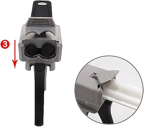 Miniatura 4 de NEWCOMDIGI Pistola dispensadora, pistola de pegamento epoxi, pistola dispensadora de mezcla de impresión aplicada al tubo de plástico AB (1.7fl oz)