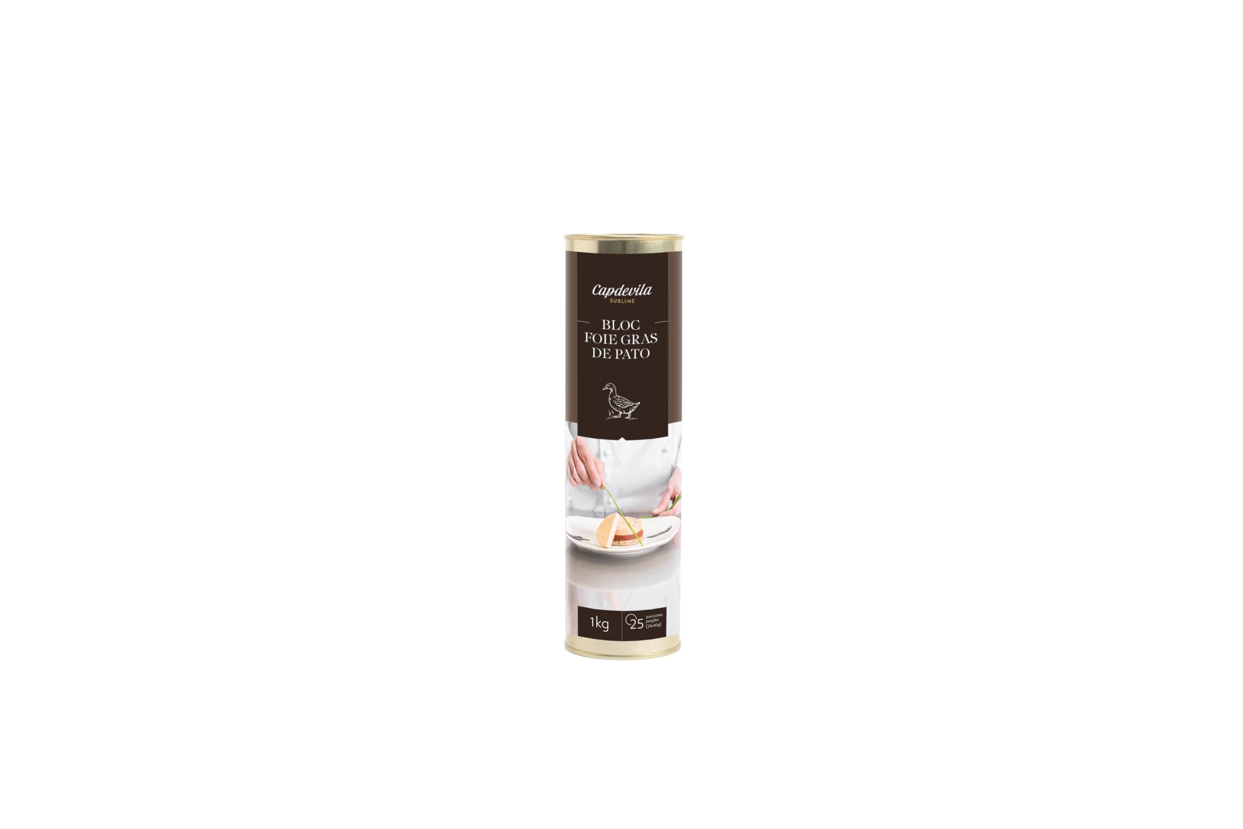 CAPDEVILA Bloc Foie Gras 1kg Calidad Gourmet