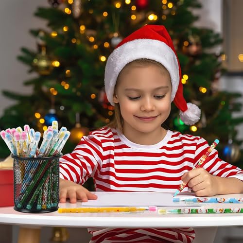 Lápices Navideños Apilables STEFORD 24 Piezas miniatura 6