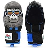 Big Crazy Sliding Mitt for Youth, Baseball Softball Sliding Glove for Kid, Hand Protection for Left & Right Hands, Baseball Accessories and Protective, Flexible Breathable Durable (Monkey with Suit)