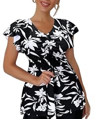 Black White Floral