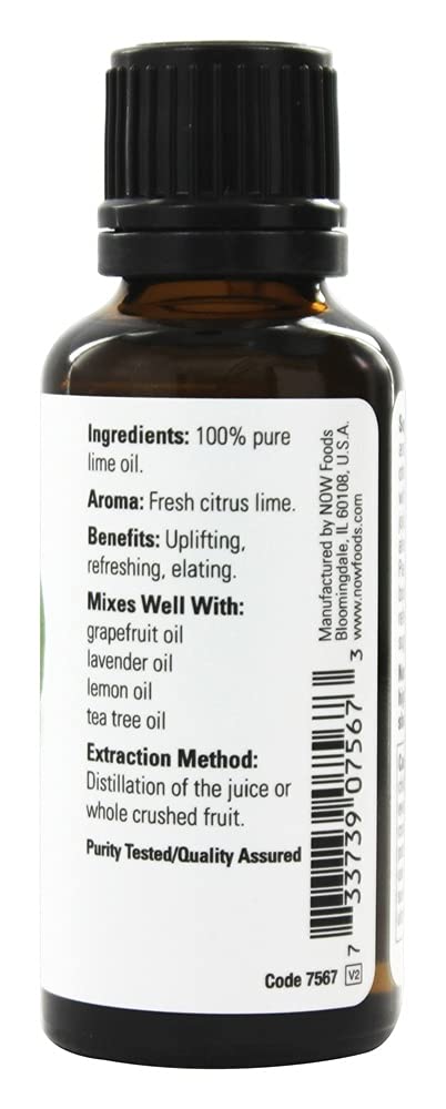 Amazon.com: NOW Foods Lime Oil, 1 Fluid Ounce (3 Pack) : Health