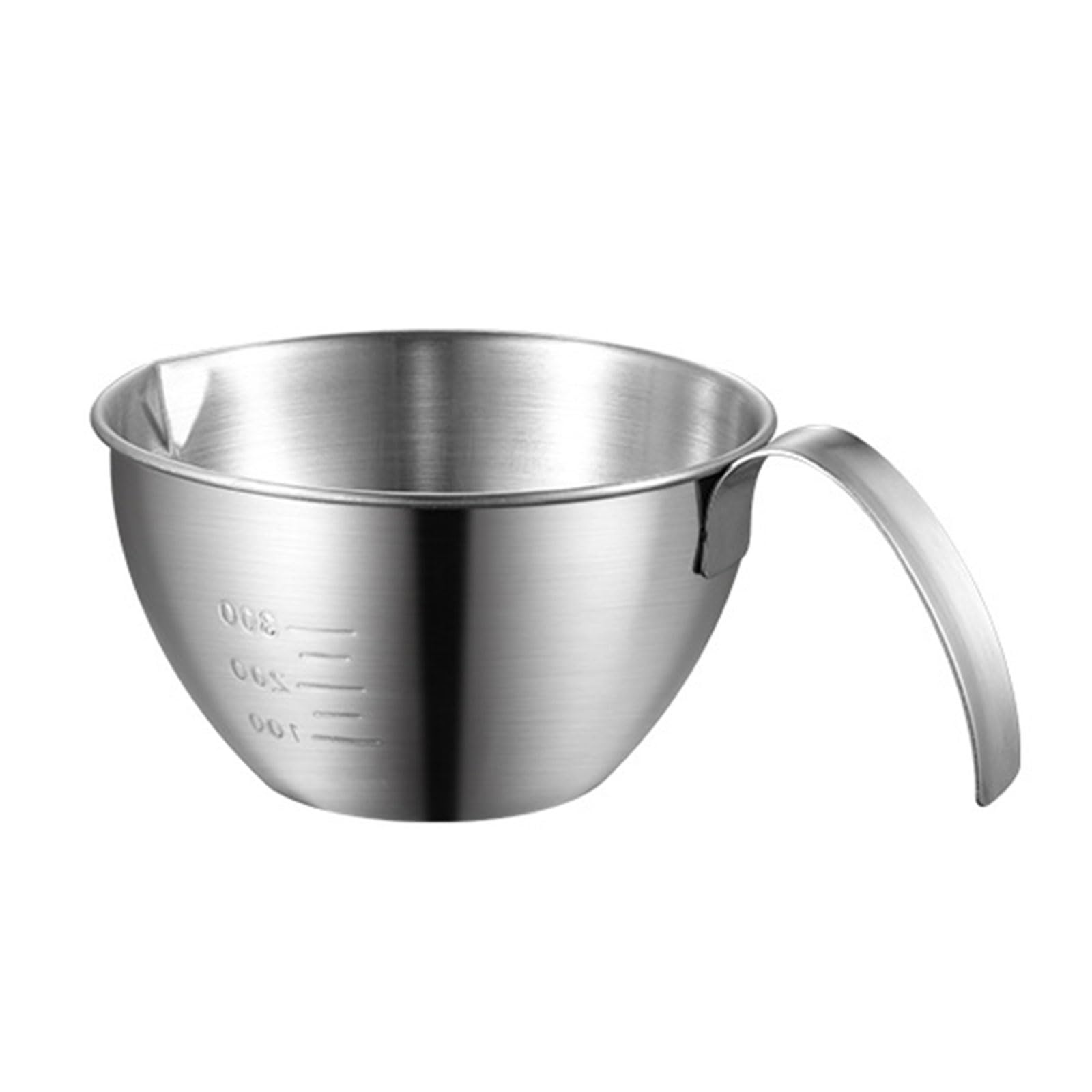 jiingekk Space-Saving Stainless Steel Salad Bowl & Colander with Handle for Cooking, Serving, and Quick Draining Tasks Space Saving Kitchenwares