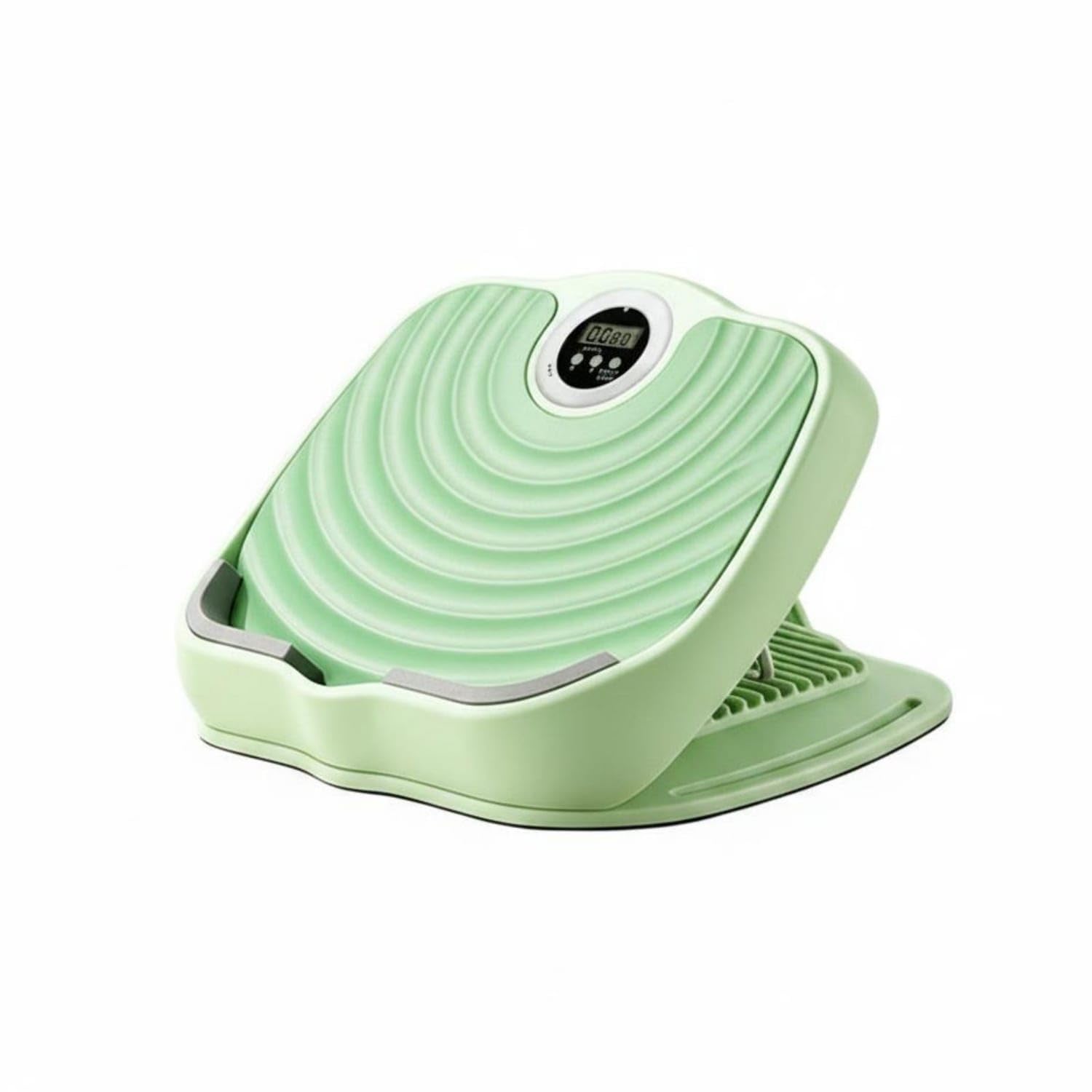 Multi-Function Calf Stretcher Improves Flexibility Foot Arch Stretcher 13-Level Adjustment Leg Stretching Device Digital Timer for Indoor, Fresh Green - Timer | Sporting Goods-image-30
