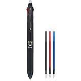 PILOT FriXion Ball 3, Black/Blue/Red Ink, Single Pen Plus 3 Refills – view 3