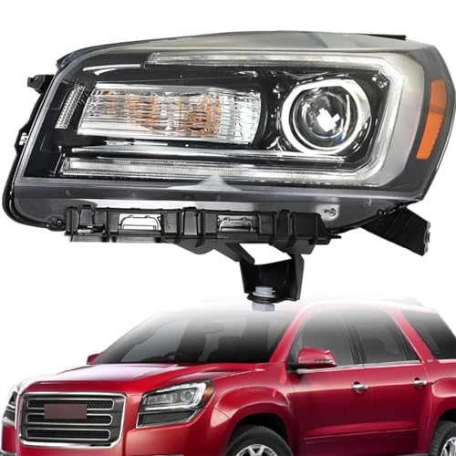 labwork Headlight Assembly Replacement for Acadia 2013-2016 Headlamp Halogen Driver Side GM2502376 23358994