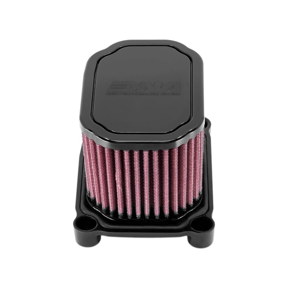 DNA Filtro de aire deportivo de alto rendimiento Stage 2 compatible para Yamaha MT-07 (2025) con un aumento del flujo de aire del 44.67% PN: R-Y7N25-S2