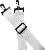 Vista 1 de Lawn Chair USA Correa de transporte para silla de aluminio Webbed de White