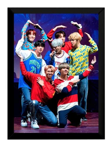 Lindo Quadro Decorativo Show Bts Kpop Fãs Brasil | Amazon.com.br