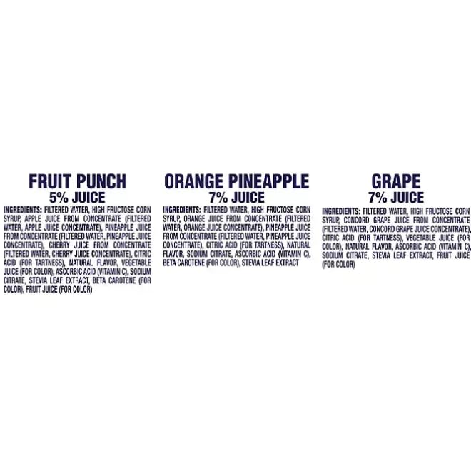 Fruit Juice Variety Pack, 10 fl. oz. Bottles, 24 Count ((1 pack))