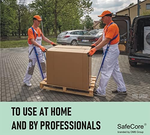 SafeCore straps for carrying, lifting, carrying  2 people, up to 500 kg, harness system, multifunctional movable straps for heavy objects, goods, furniture  protect the back