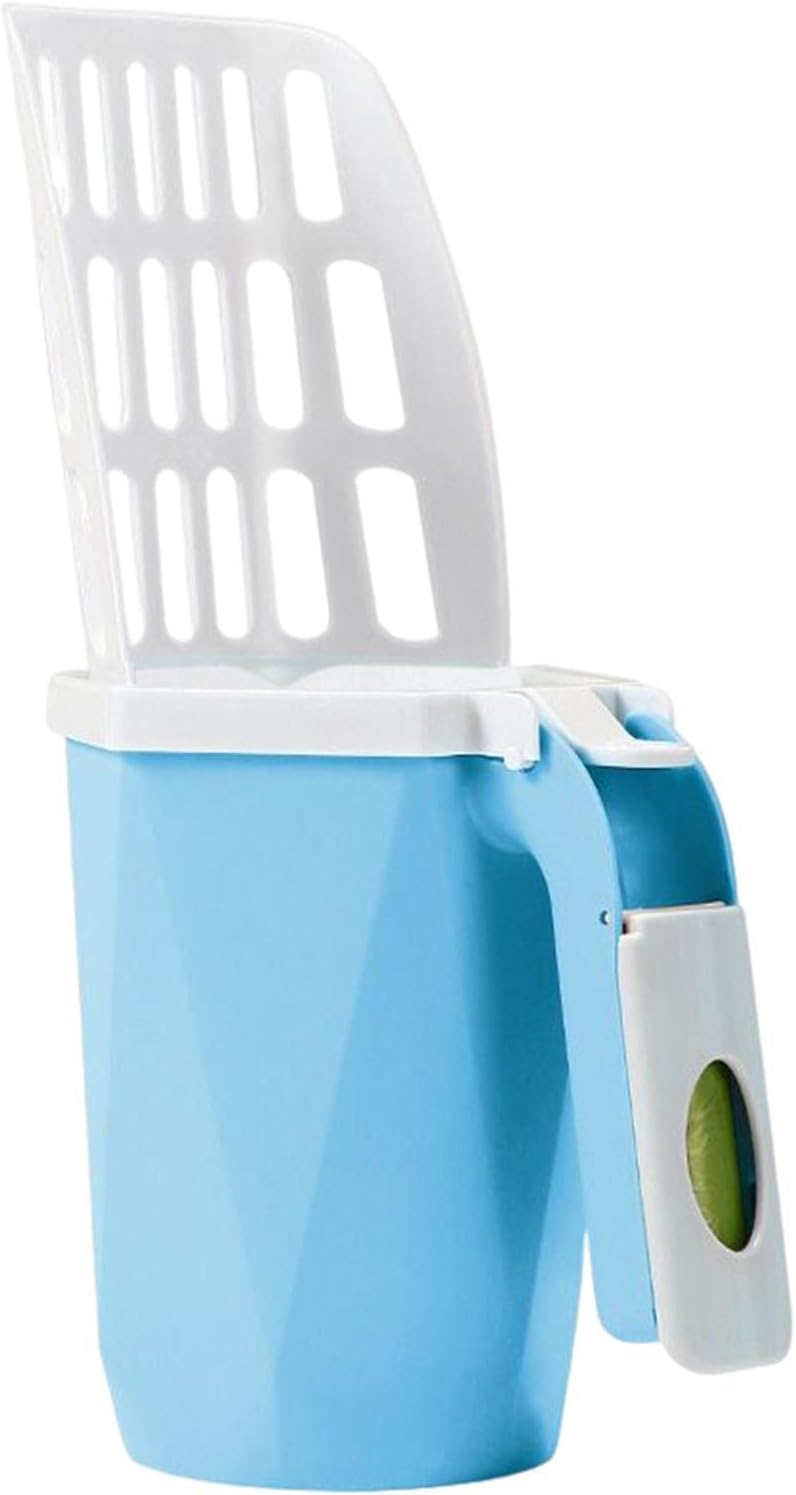 Cat Scoop, Removable Cat Scooper with Holder, Mess Cat Shovel