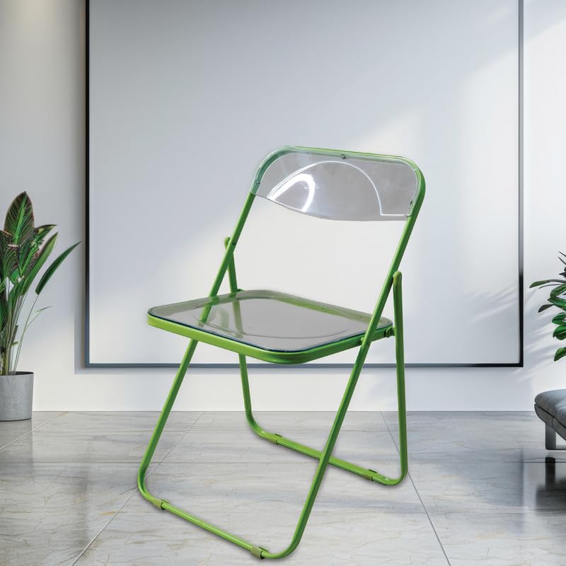 KURSI BAZAAR Metal Chair Cafe Model Easy Folding Metal Outdoor and Indoor  Chair Retro Folding Chair for Home/Study Chair and Restaurant Chair (Metal