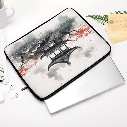 Funda protectora para portátil de 17 pulgadas impermeable unisex 4