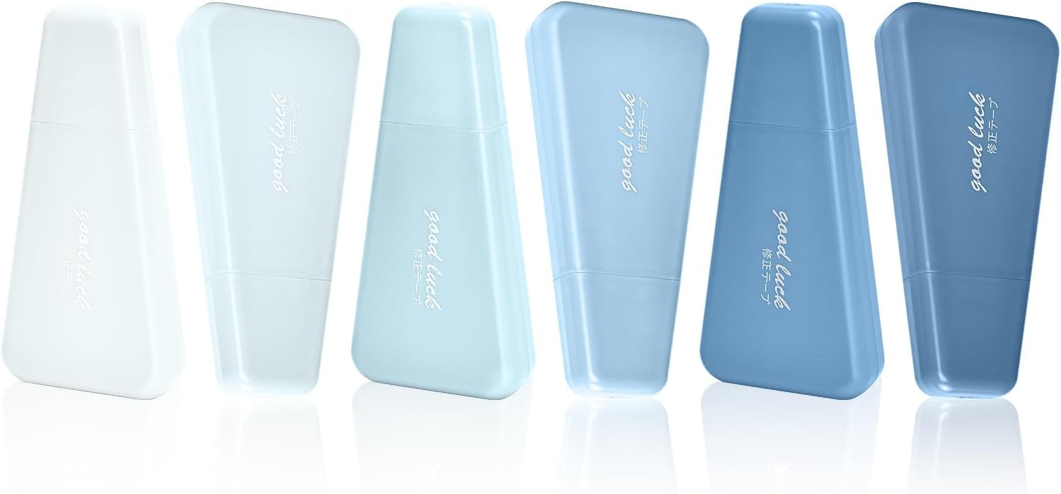 Worison Pastel Blue 6Pcs White Out Correction Tapes, Whiteout Tape for Instant Corrections (B0CQCPY37S) Amazon Price History, Amazon Price Tracker