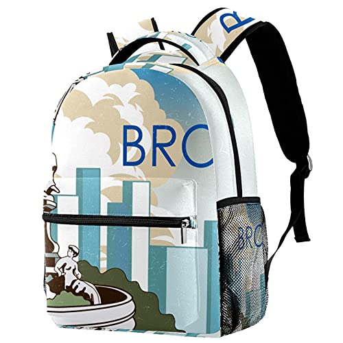 Petit sac à dos Manhattan avec poches fini le désordre