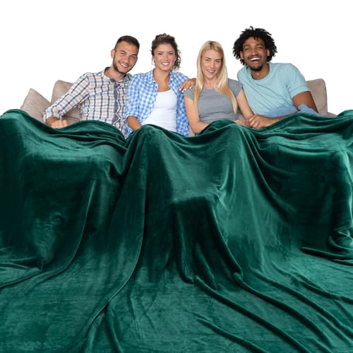 HOMFINE Super Big Fleece Blanket - Oversized King 140