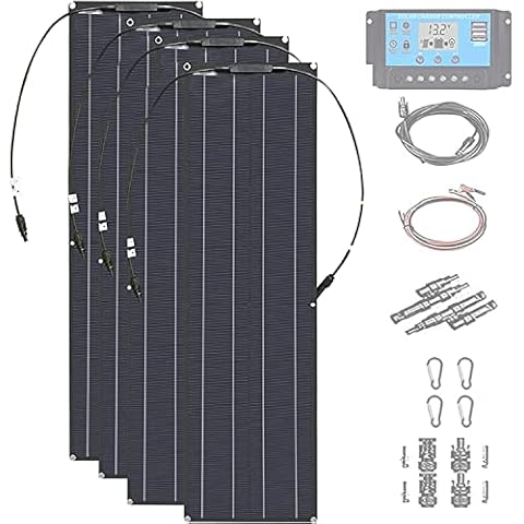Flexibles Solarpanel 200W 400W 800W 18V Flexibles Solarpanel Monokristallines Solarladegerät Wasserdichtes und ultradünnes Solarmodul Cover