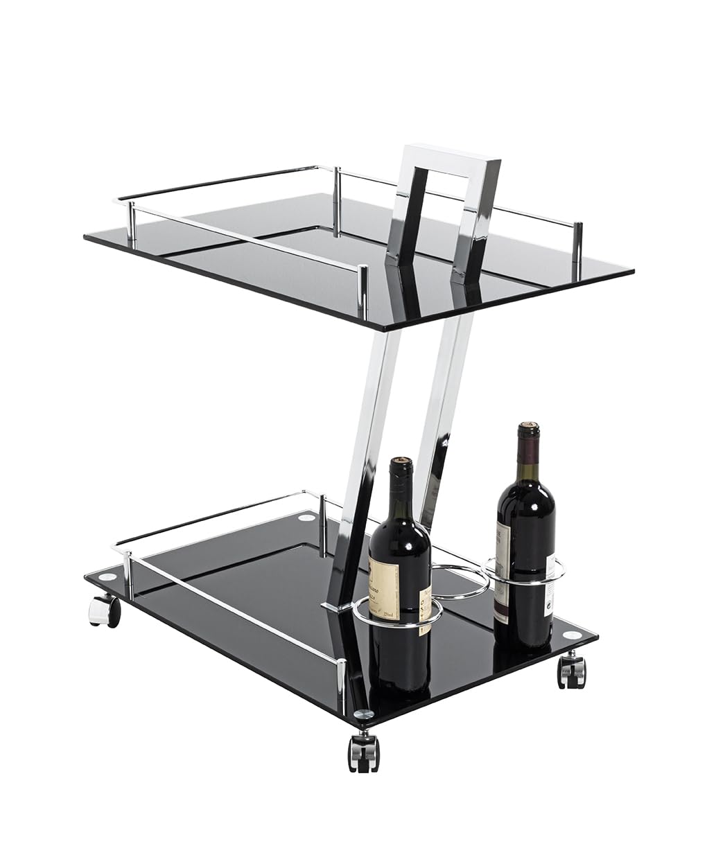 Haku möbel 64235 table basse d'appoint tube d'acier/verre trempé chromé HAKU Pas Haku möbel 64235 table basse d'appoint tube d'acier/verre trempé chromé HAKU Pas