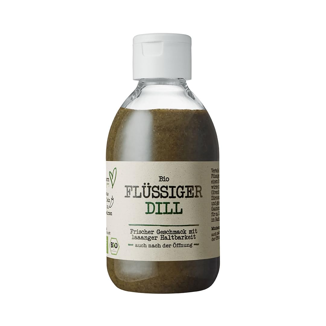 Northern Greens - Flüssiger Dill, Bio zum würzen Squeezebottle 240g, Menge:1 Stück