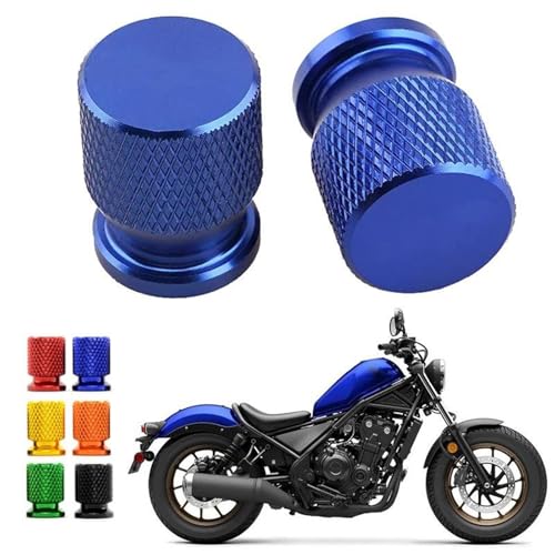 Bouchons de valve CBR500R bleu pour sorties et road-trips