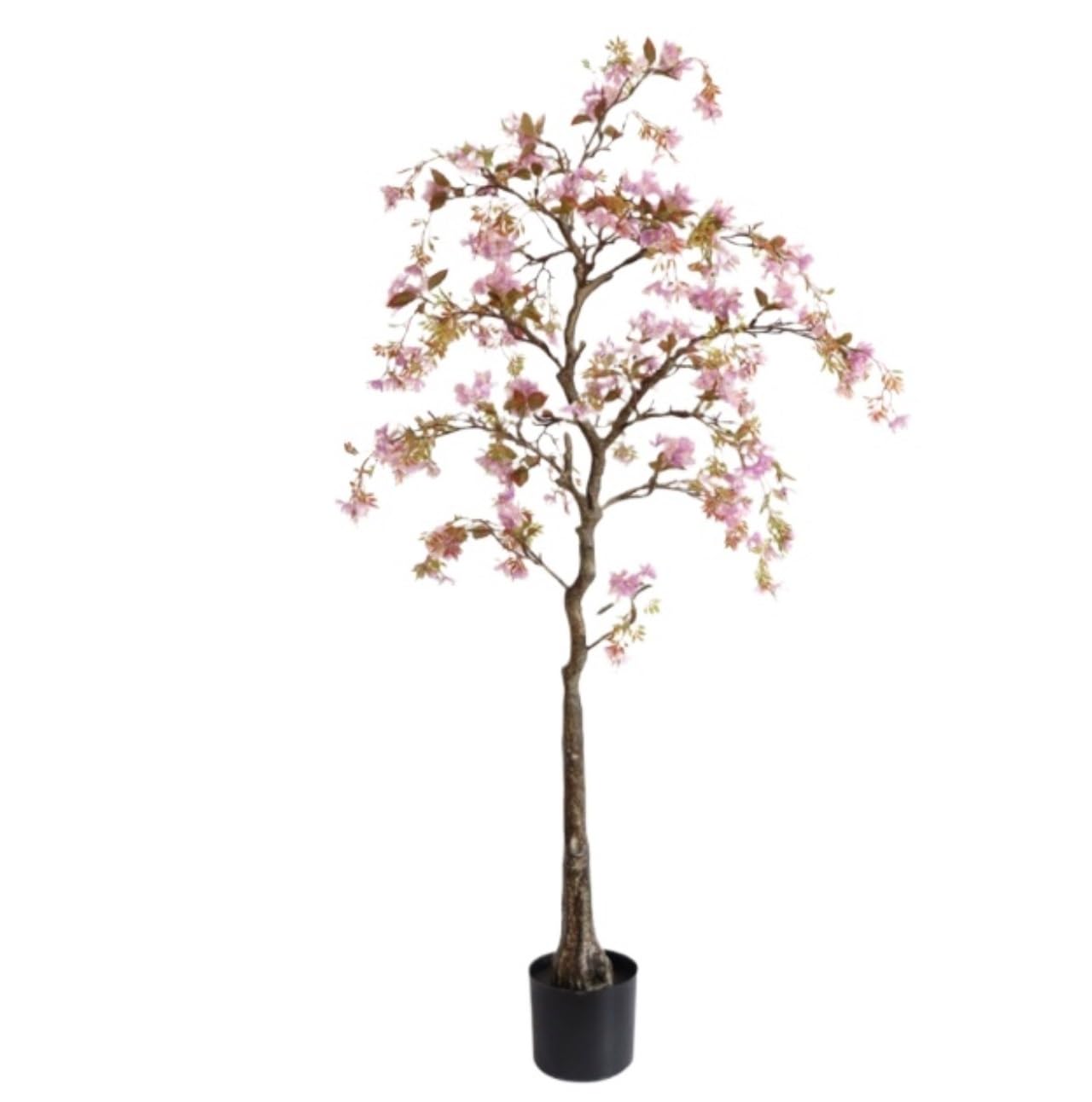 AYCDL Artificial Tree Plants Artificial Begonia Tree Faux Plastic Plant For Indoor Outdoor Home Office Decor Decoration Artificial Tree,A-140cm,A-140cm