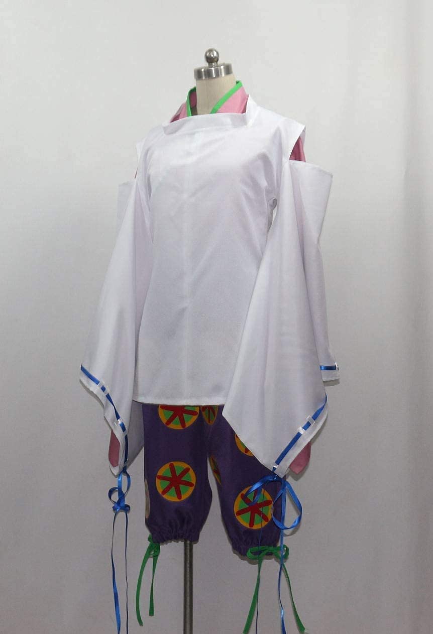 Amazon.co.jp: 雨滴cos鬼灯の冷徹 源義経 コスプレ衣装 (L, 男性