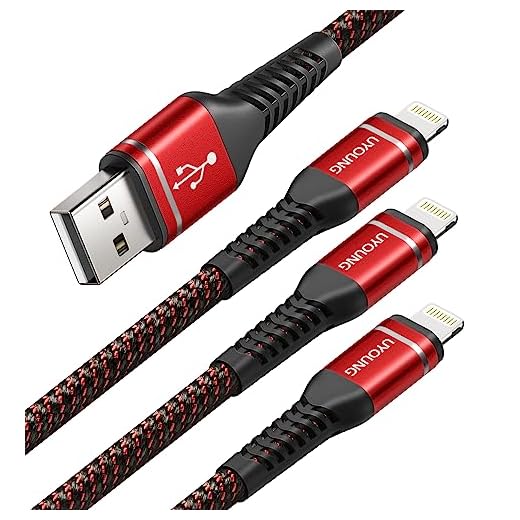 Charging Cable Durable USB Charger Cable 3Pack 3ft Nylon Braided Smart Phone Power Cord for iPhone 11/11 Pro/X/Xs Max/XR / 8/8 Plus / 7/7 Plus/6/6S/6plus /iPad/Fast Charging Cable