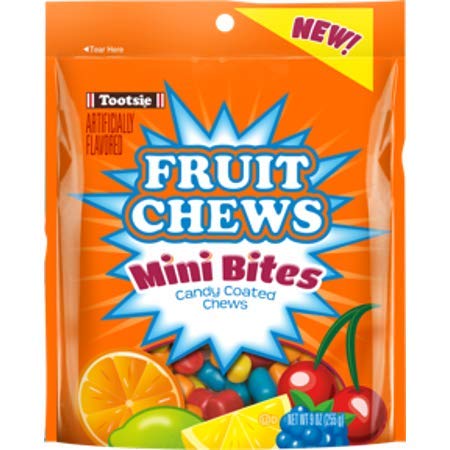 Caramelos Tootsie Fruit Chews Mini Bites 9 oz miniatura 3