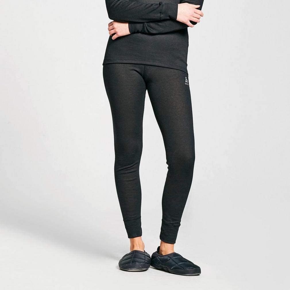 Odlo Thermo Leggings para mujer Active Warm I Ropa interior térmica I Ropa interior térmica para esquiar Pantalones térmicos largos I Mujer