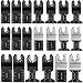 20 Stk Oszillierendes Sägeblätter Kit, Universal Mix Klingen Multitool Zubehör für Fein Multimaster Bosch Black & Decker Rockwell Handwerker und mehr