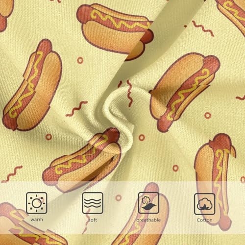 Girls' Underwear Hot Dog Cotton Stretch Comfort Toddler Panties3